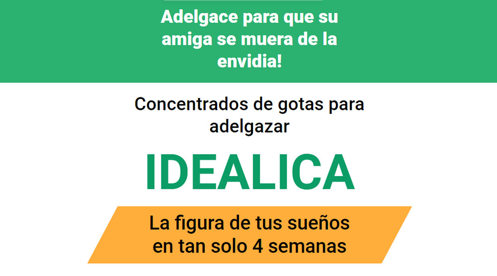IDEALICA para qué sirve
